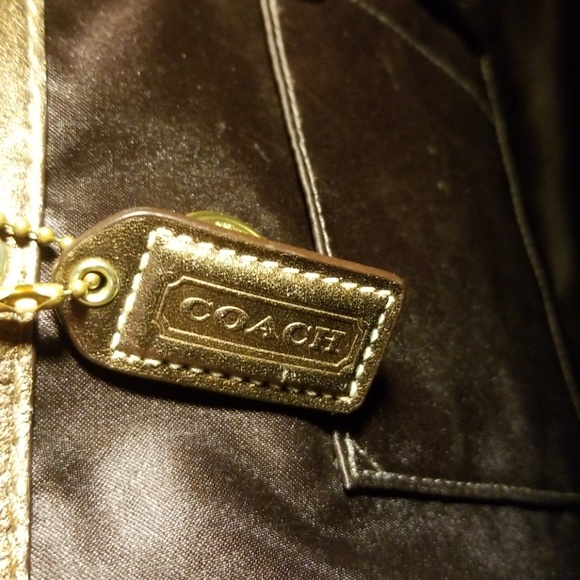 Coach Brown Signature Tote Bag - Picture 4 of 6